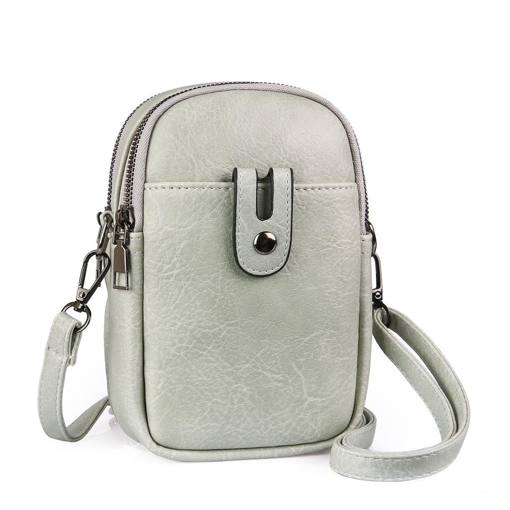Small Crossbody Bags Leather Cell Phone Purse Bag Wallet Shoulder -_-